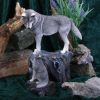 Guidance Ornament Wolf and Pup Figurine by Lisa Parker