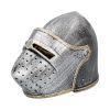 Nemesis Now Silver Knight Bascinet Helmet (Pack of 3) 20.5cm