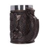 Bronze Drakkar Dragon Boat Viking Tankard – billede 8