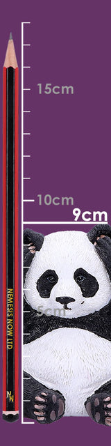 Three Wise Pandas Bear Ornaments