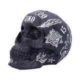 Black and White Traditional, Tribal Tattoo Fund Skull