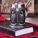 The Vow English Armoured Knight Latin Oath Tankard