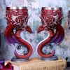 Dragons Devotion Twin Dragon Heart Set of Two Goblets – billede 4