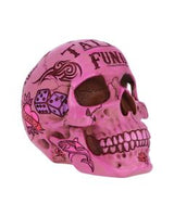 Black and White Traditional, Tribal Tattoo Fund Skull
