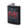 Officially Licensed AC/DC Black Ice Album Embossed Hip Flask