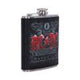 Officially Licensed AC/DC Black Ice Album Embossed Hip Flask