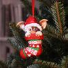 Gremlins Gizmo in Stocking Hanging Festive Decorative Ornament