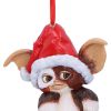 Gremlins Gizmo in Santa Hat Hanging Festive Decorative Ornament