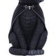 Purrah Black Witch Cat Hanging Decorative Ornament 11.5cm