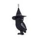 Owlocen Black Witch Owl Hanging Decorative Ornament 12cm