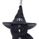 Owlocen Black Witch Owl Hanging Decorative Ornament 12cm