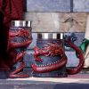 Dragon Coil Tankard Red 16cm