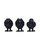 Three Wise Gorillas Figurine Gorilla Ornaments