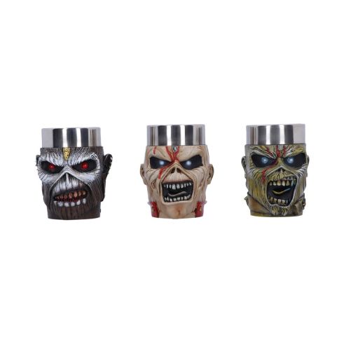 Iron Maiden Eddie Shot Glass Set 9cm (Set of 3)