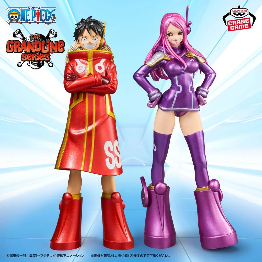Bandai One Piece Dxf-The Grandline Series-Monkey D.Luffy &amp; Jewelry Bonney(A:Monkey D.Luffy)
