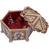 Gold Detailed Pandora's Trinket Box – billede 7