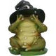 Three Wise Wizard Toad Figurines