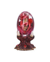 Elemental Dragonlings - Earth Dragon in Clear Egg