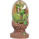 Elemental Dragonlings - Earth Dragon in Clear Egg