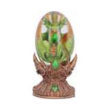 Elemental Dragonlings - Earth Dragon in Clear Egg