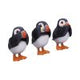 Three Wise Puffin Figurines