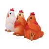 Three Wise Hens Figurines by Nemesis Now