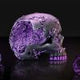 Rose Geode Skull 19cm