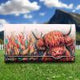 Highland Cow Embossed Purse 18.5cm