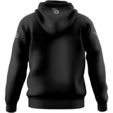 Rick and Morty hoodie with logo black, L