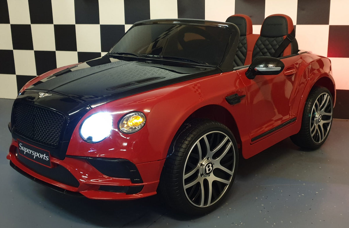 Bentley Continental 12V electric car for kids – black