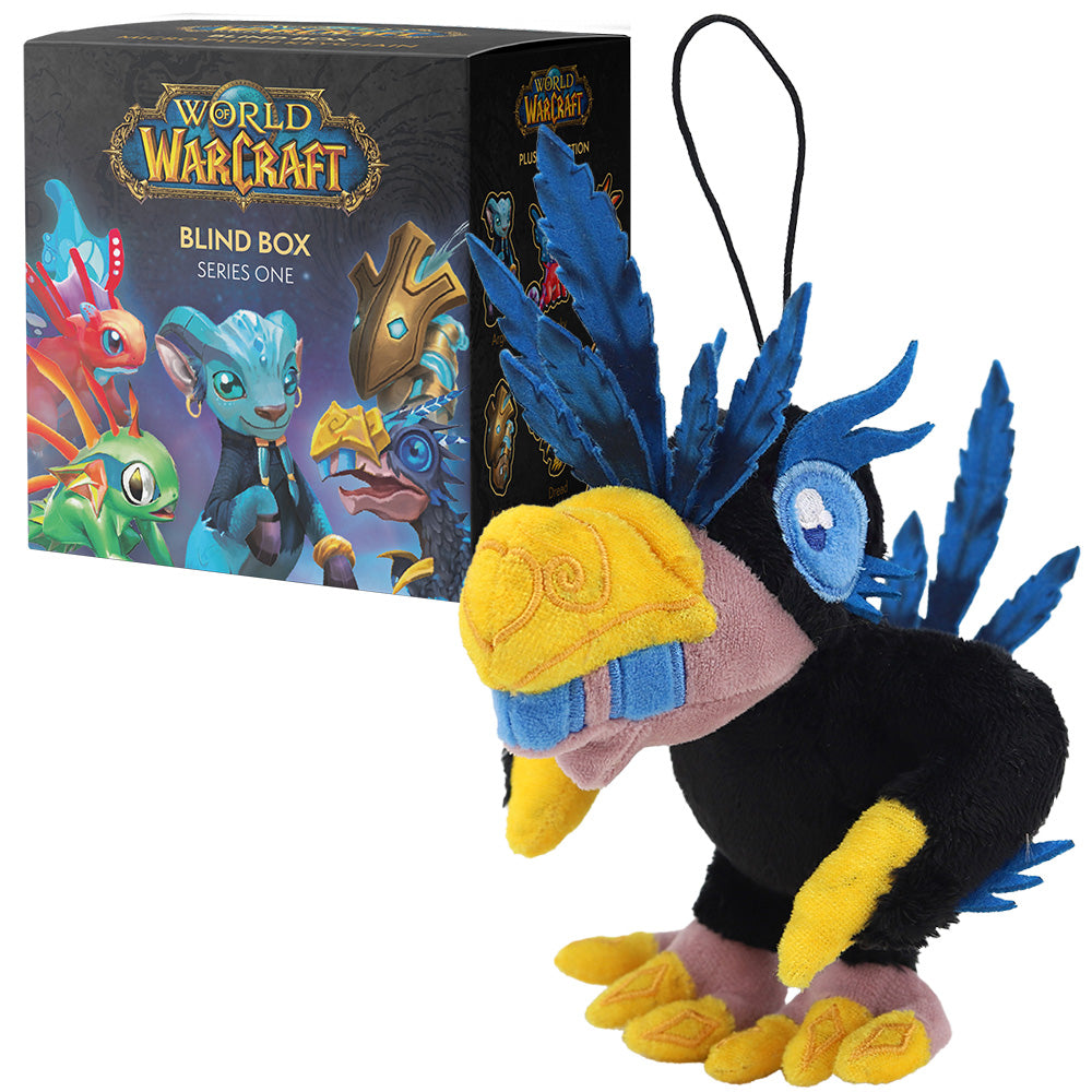Blizzard World of Warcraft Blind Box Plush Hanger - Series One Collection, 12.5 cm