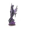 Guardians Embrace Large Dark Fairy Dragon Ornament – billede 4
