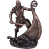 Bronzed Halvor Viking Longship Figurine – billede 6