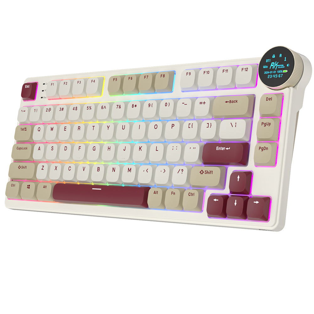 Royal Kludge N80 Linear 80K Rosy Clouds - RGB ANSI (ENG) wireless