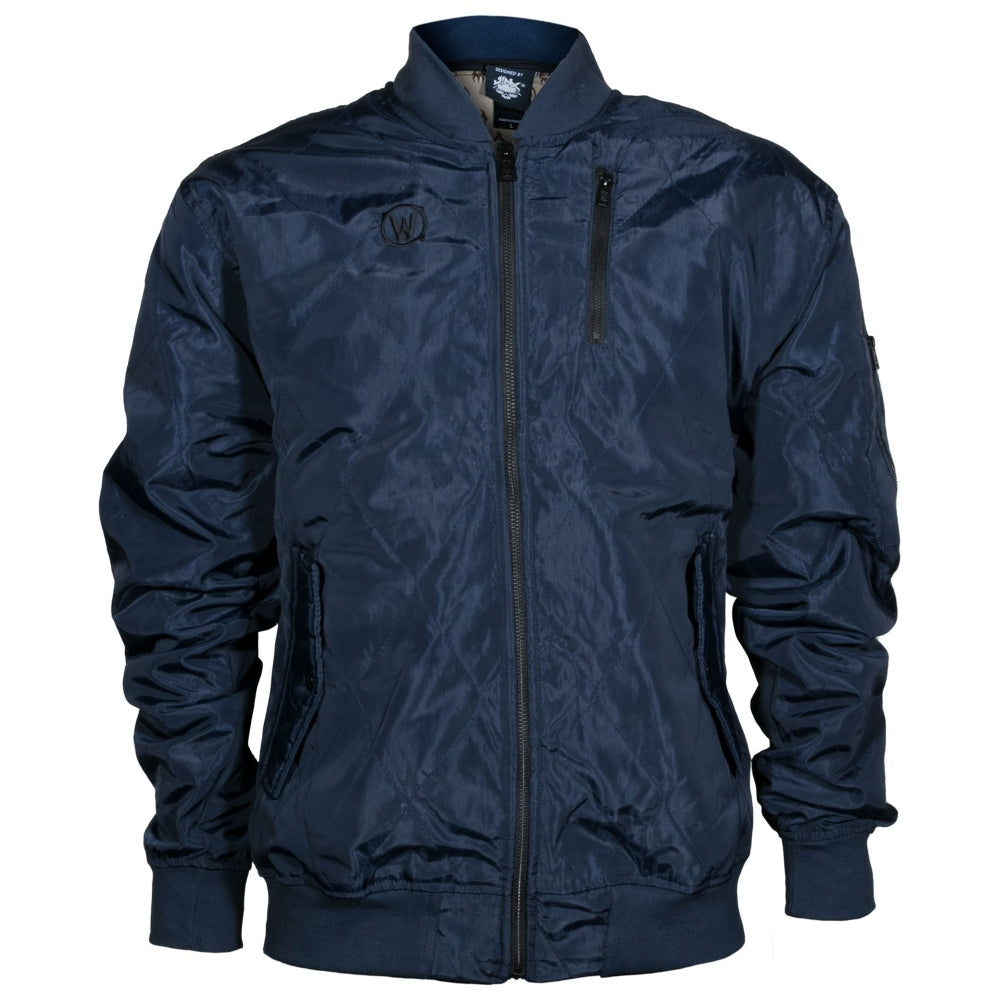 Jinx World of Warcraft - Shadowlands  Bomber Jacket Navy, XL