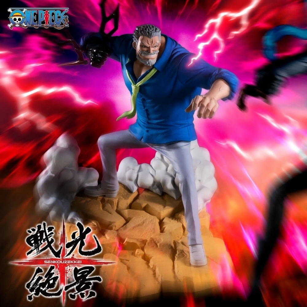 Bandai One Piece Figure - Senkozekkei-Monkey D.Garp