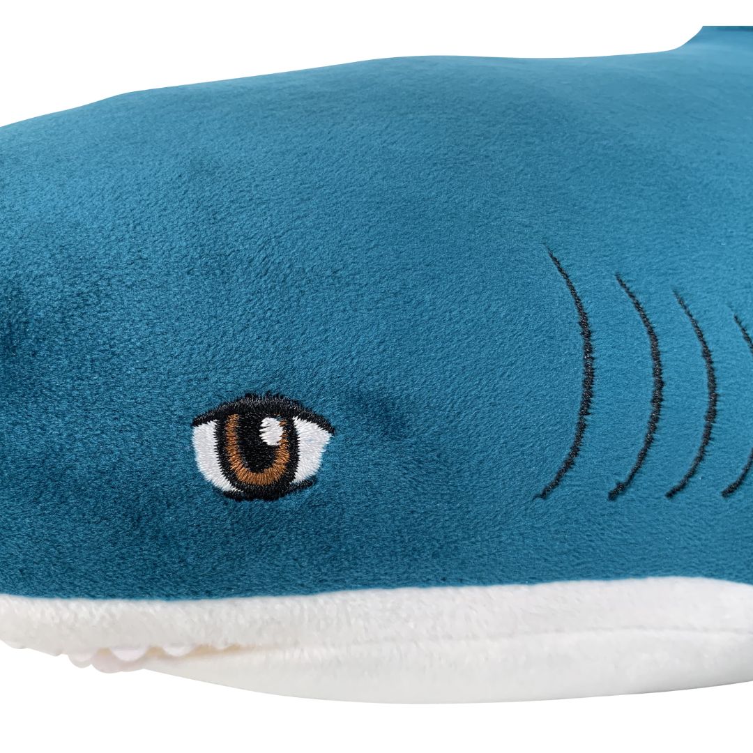 Plush toy WP MERCHANDISE  Shark turquoise, 50 cm