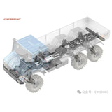 Crawling kit - EMO XL3 1/8 ARTR kit (Blue)