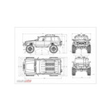 Crawling kit - EMOX2 1/8 RTR 775 Brushed kit