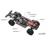 Crawling kit - EMOX4 1/8 ARTR kit