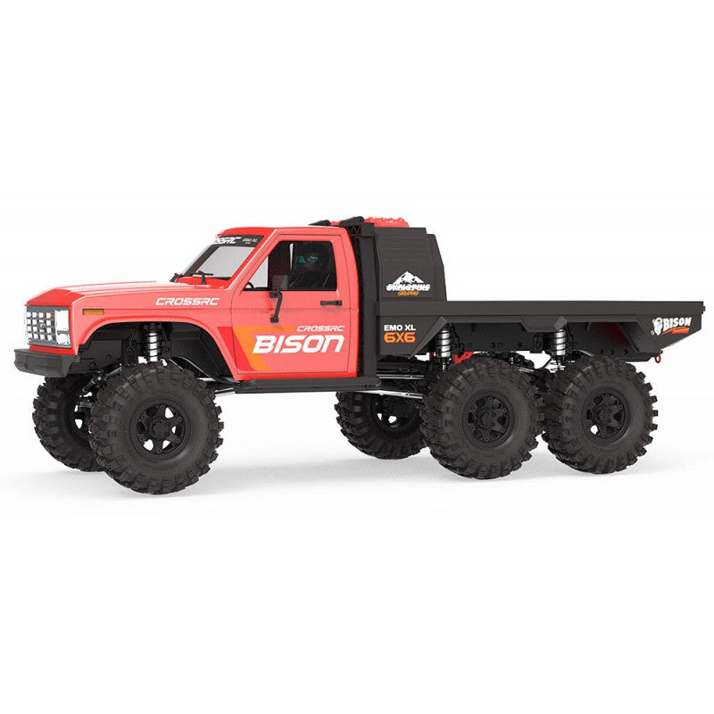 Crawling kit - EMOXL 1/8 RTR 775 Brushed kit (metal Red)