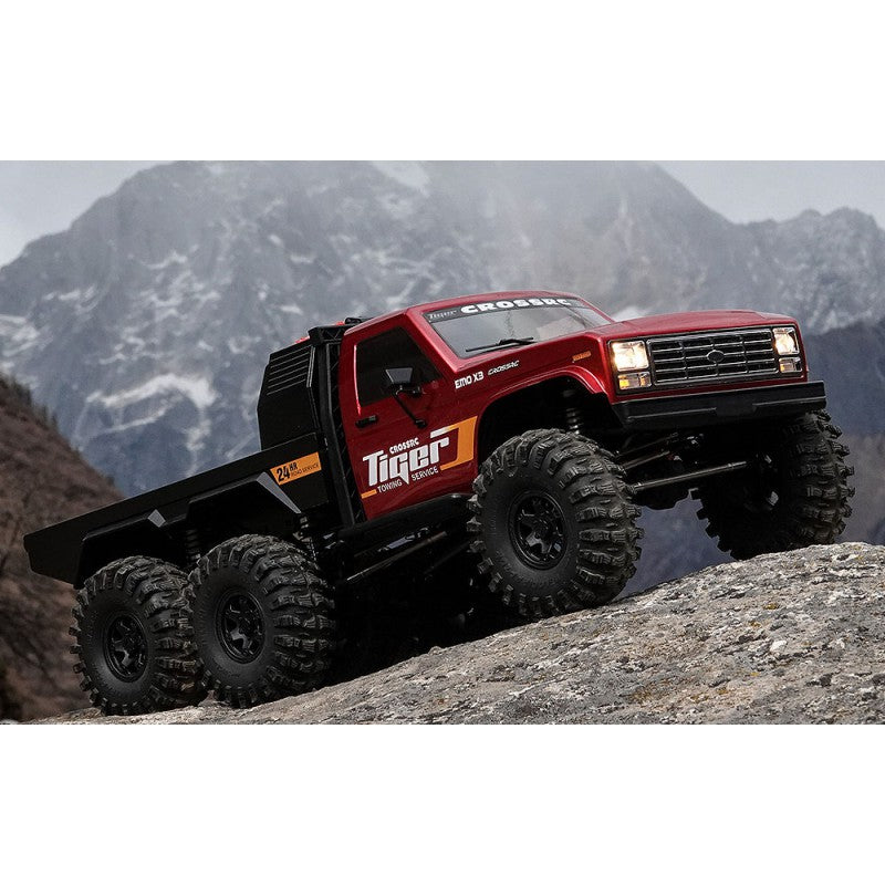 Crawling kit - EMOXL 1/8 RTR 775 Brushed kit (metal Red)