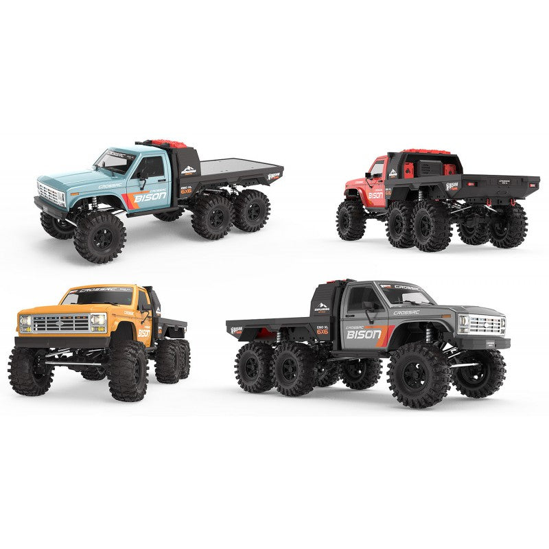 Crawling kit - EMOXL 1/8 RTR 775 Brushed kit (metal Red)