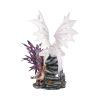 Aarya Dragon Guardian Dragon & Fairy Figurine 59cm – billede 4