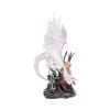 Aarya Dragon Guardian Dragon & Fairy Figurine 59cm – billede 6