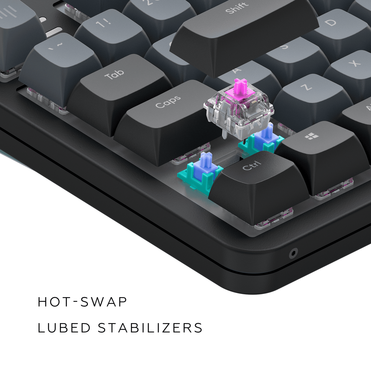 Dark Project ALU Midnight - Mechanical Gaming Keyboard (ANSI)