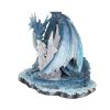 Mothers Love Blue Dragon and White Dragonling Figurine
