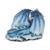 Mothers Love Blue Dragon and White Dragonling Figurine