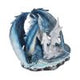 Mothers Love Blue Dragon and White Dragonling Figurine