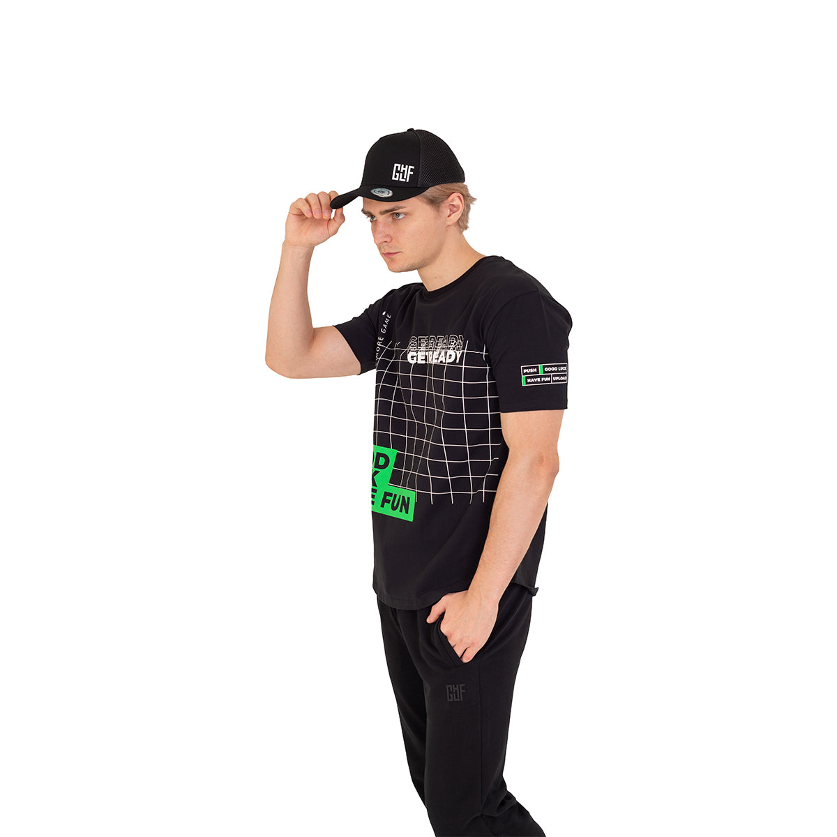 FragON - Get Ready T-shirt Black, L